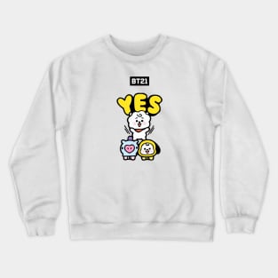 bt21 bts exclusive design 7 Crewneck Sweatshirt